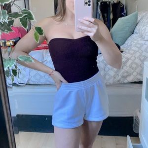 Babaton heart line sleeveless top